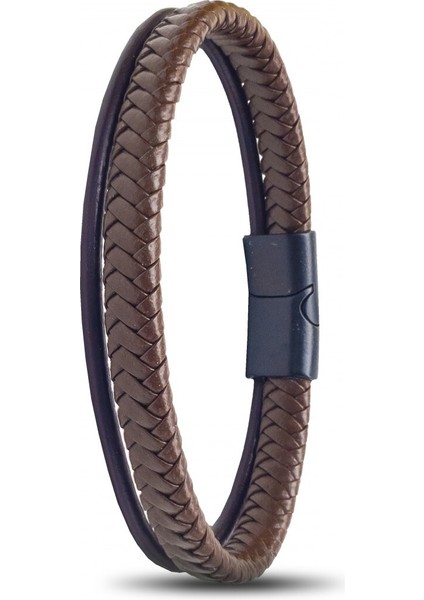 Kahverengi Çoklu Deri Bileklik 31833B5D3