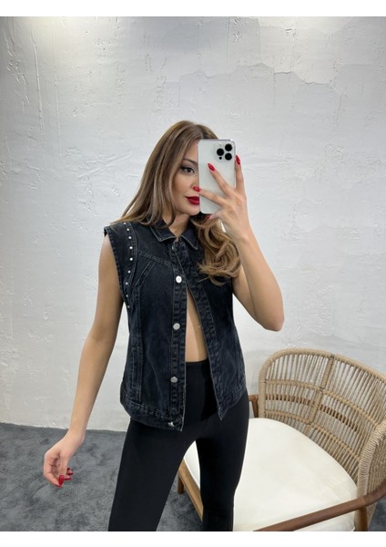 6301 Kot Yelek-Siyah