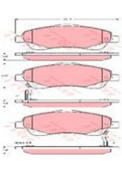 Depomix Fren Balatasi Ön (Toyota :avensis 1.8)