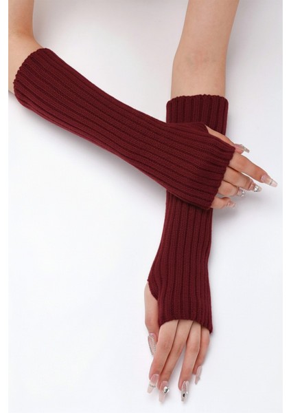 Cherry Triko Örgü El Isıtıcı Kolluk Parmaksız Eldiven fiyatları