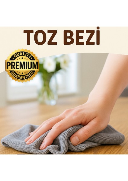 Kareli Mikrofiber Toz Bezi – 40X40 cm – Gri indirimleri