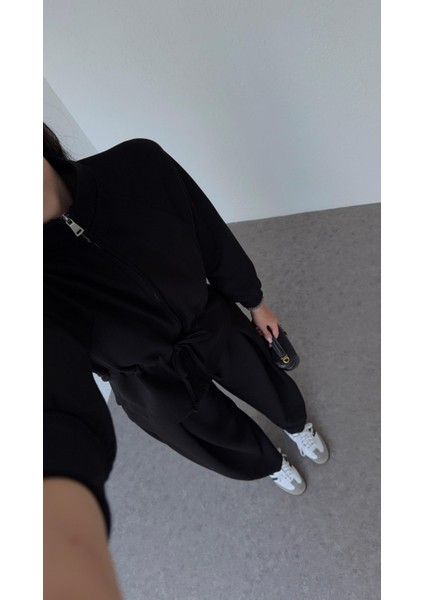 Şalvar Kesim Modal Siyah Takım indirimleri