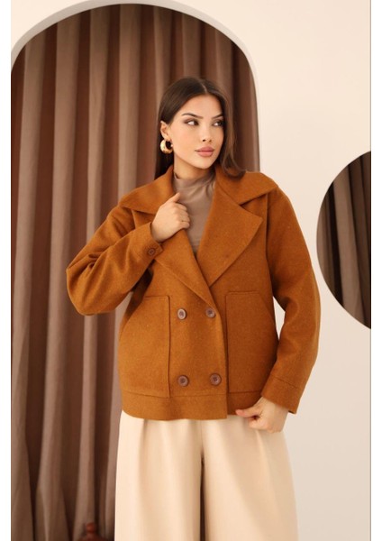 Kadın Taba Kısa Kaşe Kaban fiyatları