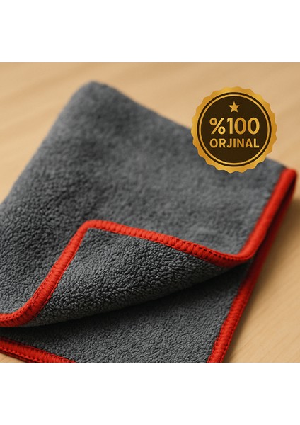 Mikrofiber Ultra Emici Araç Kurulama Bezi Gri 50X70