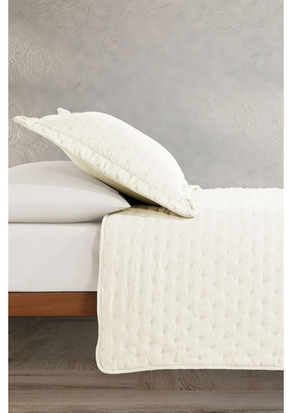 Yatak Örtüsü Helena Tek Kişilik 2 Parça (180X240 Cm) Krem modelleri