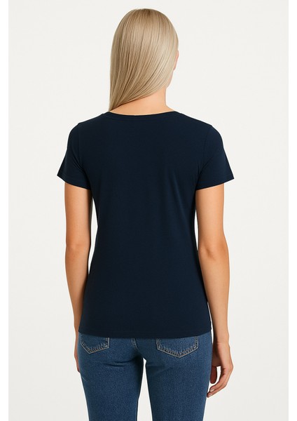 V Yaka Kadın T-Shirt fiyatları