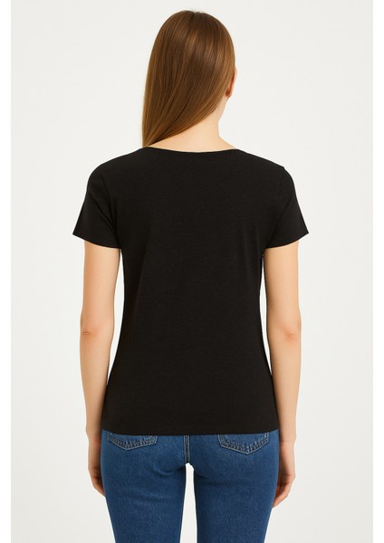 V Yaka Kadın T-Shirt fiyatları