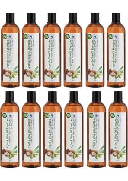 Argan Yağlı Şampuan 700 ml x 12 Adet