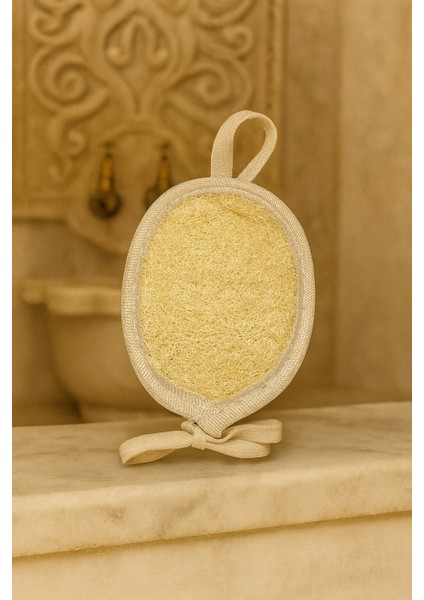 Doğal Kabak Lifli El ve Yüz Kesesi