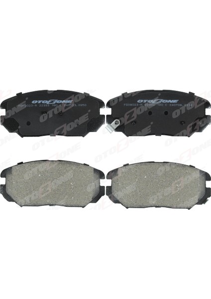 Depomix Ön Fren Balata Hyundai Sonata 2.0l Crdi 98-04 2.0l Vvti 05- / Santafe. Tucson 2.0l D4EA Crdi 04-