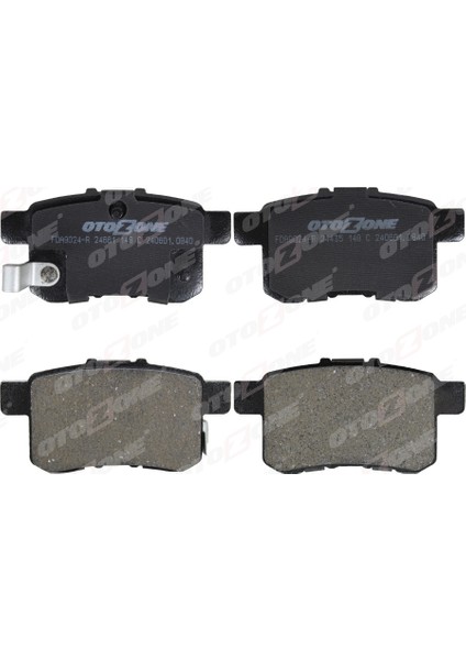 Depomix Arka Fren Balata Honda Accord 2.0l R20A3 Cu1 08-