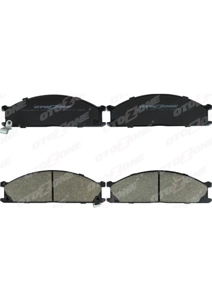 Depomix Ön Fren Balata Nissan Pick Up 2.5l 2.7l TD25 TD27 D22 98-02 / Terrano 3.0l VG30 WD21 4x4 90-