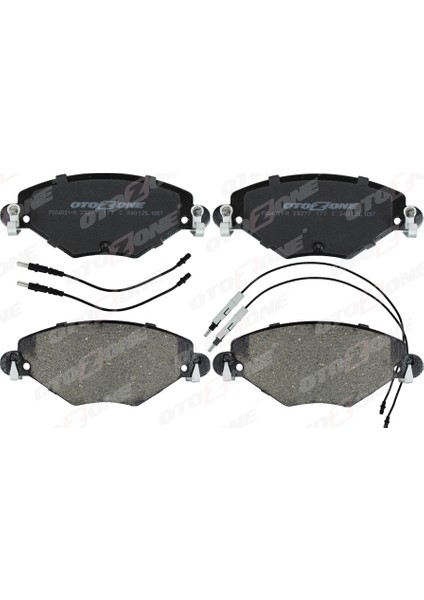 Depomix Ön Fren Balatasi Citroen C5 01 08 4 Fişli