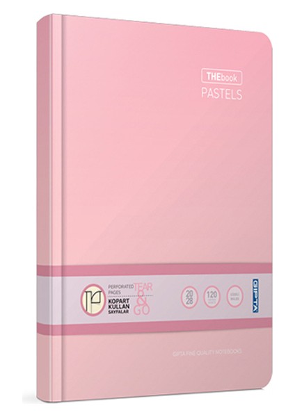 3044 Thebook Pastel Ip Dkş Srt Kpk Def 20X28 160YP Kareli