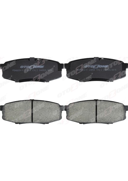Depomix Arka Fren Balata Toyota Landcruiser 4.5l 1VD-FTV VDJ200 Dizel D4-D 08- 4.6l 2uz-Fe UZJ200 V8 08-