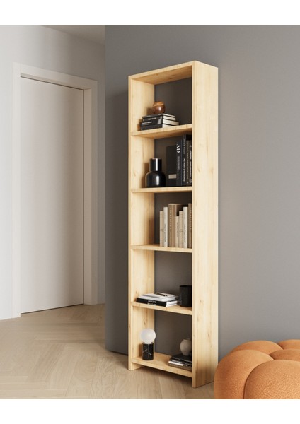 Asya 5 Raflı Geniş Kitaplık modelleri