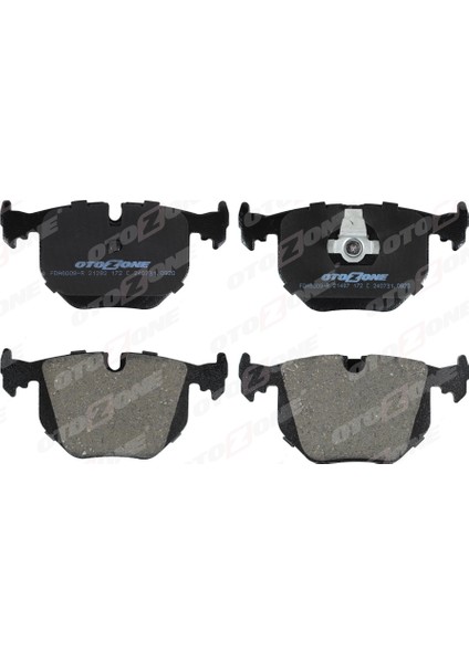 Depomix Fren Balatasi Arka Bmw E38 E46 E53 E83 E85 E86 E39 E85 E52 . Land Rover Range Rover 3 L322 02 12