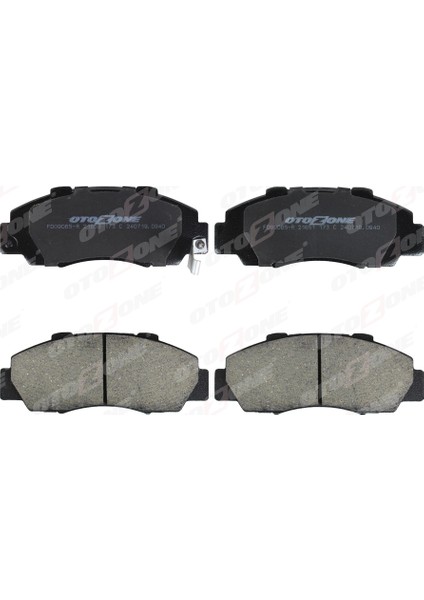 Depomix Ön Fren Balata Honda Accord Euro 2.0l F20Z1 F20B5 A/t Ce8 Ch3 Kasa 96-02 / Cr-V 2.0l B20B3 B20Z1 Rd1 Kasa 96-01 / Hr-V 1.6l D16W1 Gh Kasa 99-07