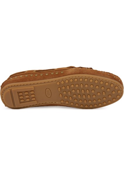 Kadın Hakiki Süet Loafer 700915