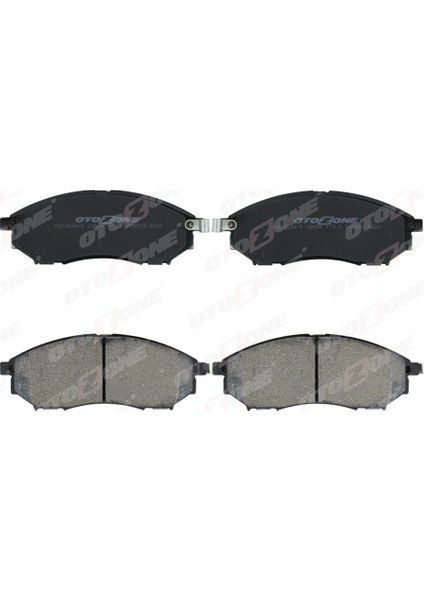 Depomix Fren Balatasi Ön Renault Koleos 08 Nissan Navara 2.5l YD25DDTI D40 4x2 4x4 10- / Pathfinder 2.5l YD25DDTI Dci R51 17MM