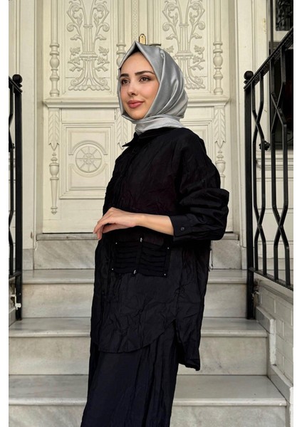 Pantolonlu Takım W-6909 Siyah modelleri