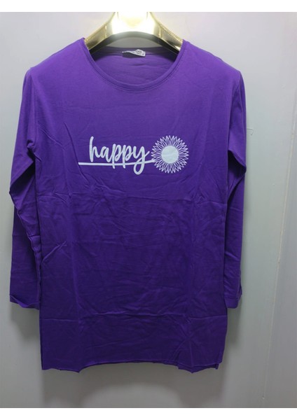 Baskılı Bisiklet Yaka Tunik modelleri