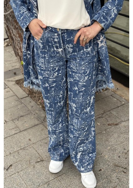 Pantolon 25MY3116 Mavi