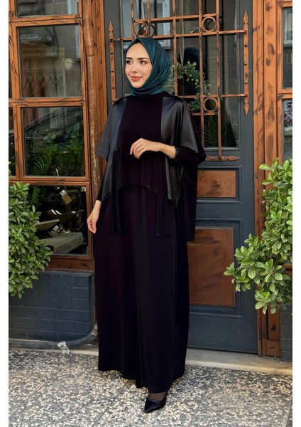 Nurcan Çetin Elbise 25623 Siyah