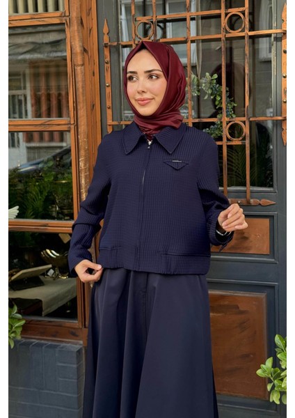 Etekli Takım KA-A25-16035 Koyu Lacivert modelleri