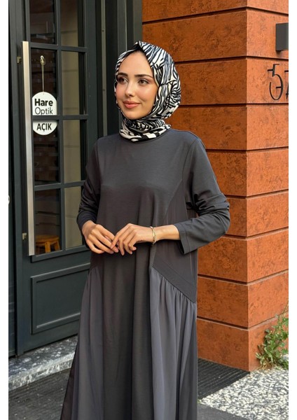 Nurcan Çetin Elbise 25162 Antrasit modelleri