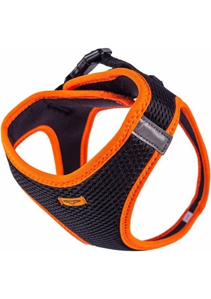 Doggie Havalı Dokuma Neon Küçük Irk Köpek Göğüs Tasması Large Turuncu 42-48 cm indirimleri