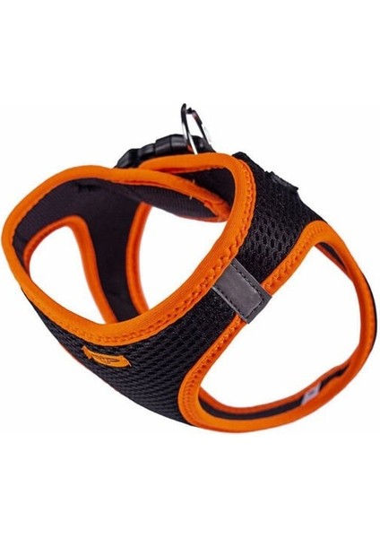 Doggie Havalı Dokuma Neon Küçük Irk Köpek Göğüs Tasması Medium Turuncu 38-44 cm fırsatları