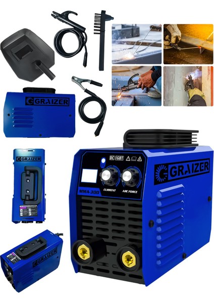 Alman Hgr Pro 300 Amper Inverter Mega Stıck Kaynak Makinesi - M