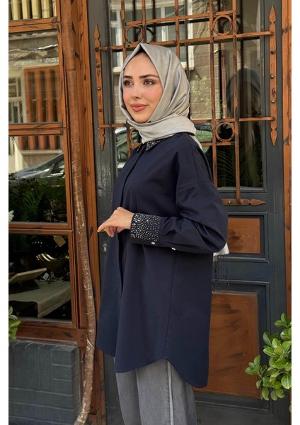 Tunik KA-A25-21030 Koyu Lacivert modelleri
