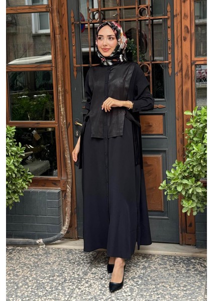 Nurcan Çetin Elbise 25160A Siyah