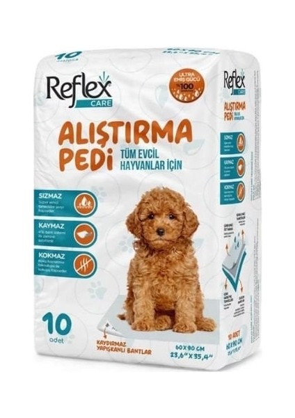 Reflex Care Köpek Tuvalet Alıştırma Pedi 60X90 cm 10 Adet modelleri