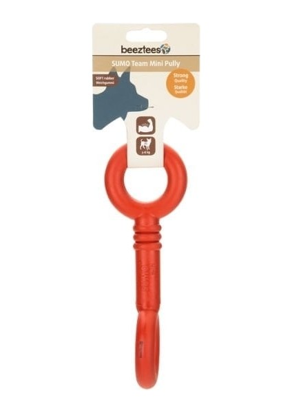 Beeztees Sumo Mini Dental Tutma Saplı Kauçuk Köpek Oyuncağı Kırmızı 20 cm modelleri