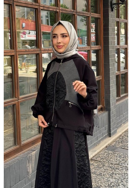 Etekli Takım W-6924 Gri modelleri