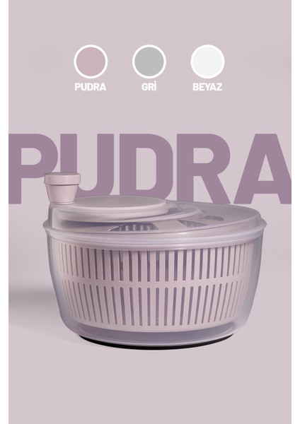 Salata ve Sebze Kurutucu, Pratik Kullanım - 5 Lt Büyük Boy modelleri