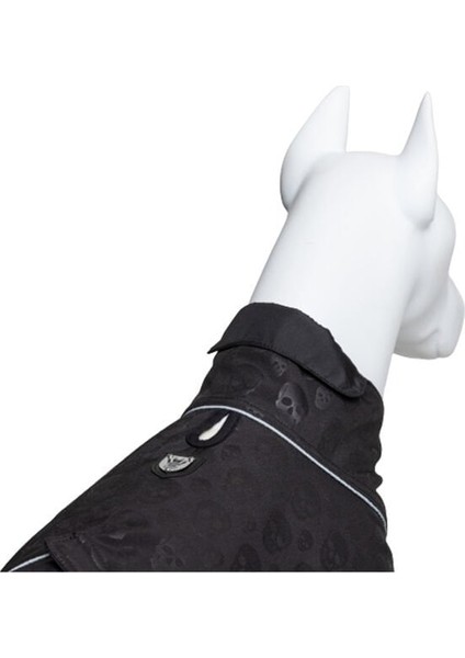 Lindo Dogs Softshell Black Skull Köpek Yağmurluğu Siyah Beden 2 modelleri