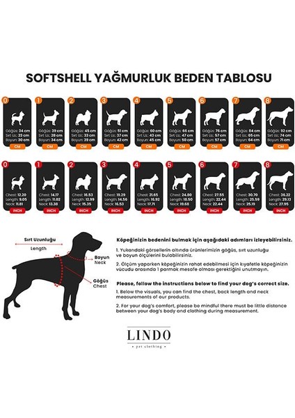 Lindo Dogs Softshell Black Skull Köpek Yağmurluğu Siyah Beden 2 fırsatları