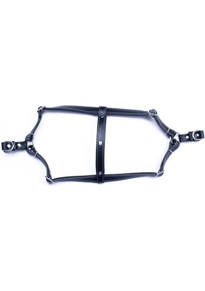 Doggie Konfor Deri Ronin Köpek Göğüs Tasması Small Siyah 1.5X40 45 cm fırsatları