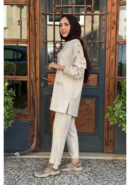 Pantolonlu Takım 10002522311003 Bej fiyatları