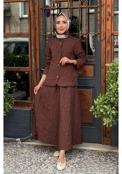 Etekli Takım KA-A25-16044 Kahve