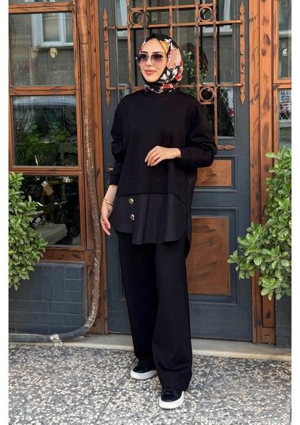 Pantolonlu Takım W-6931 Siyah