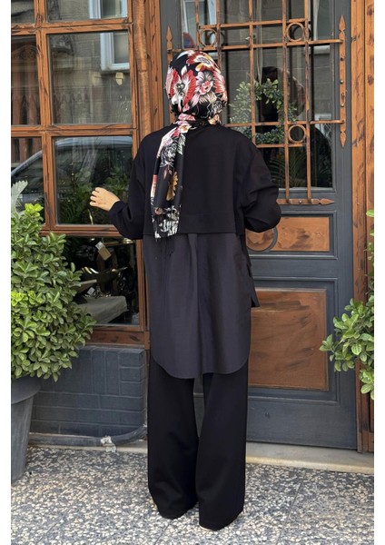 Pantolonlu Takım W-6931 Siyah fırsatları