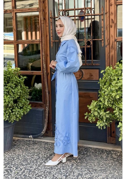 Elbise KA-B25-23029 Mavi fiyatları