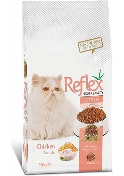 Reflex Kitten Tavuklu Yavru Kedi Maması 15 kg fiyatları