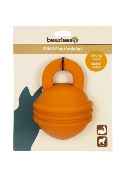 Beeztees Sumo Kettlebell Ödül Hazneli Kauçuk Köpek Oyuncağı Turuncu 16 cm fiyatları