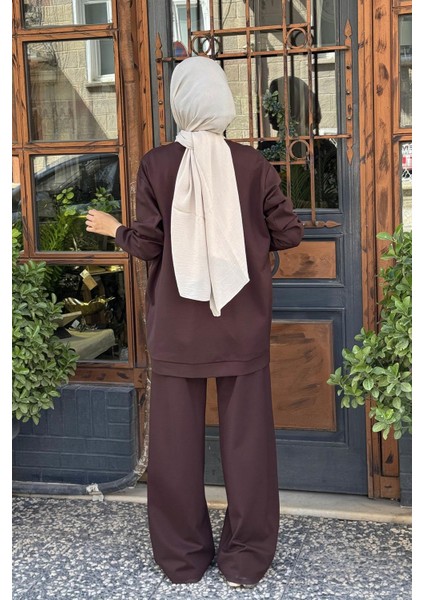 Pantolonlu Takım W-6932 Kahve fırsatları